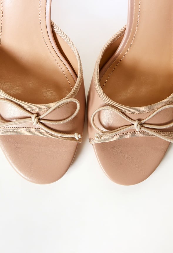 Manon Heeled Sandal Warm Taupe