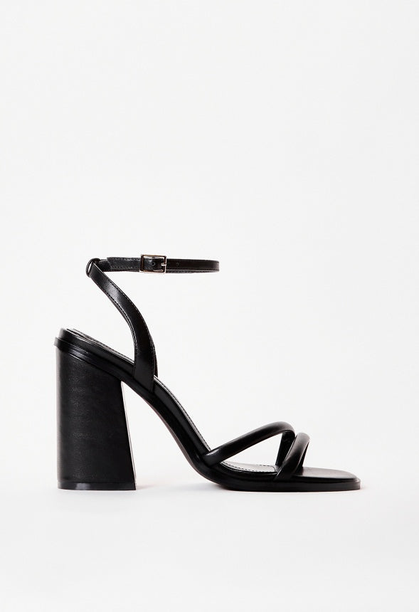Kassia Heeled Sandal Black