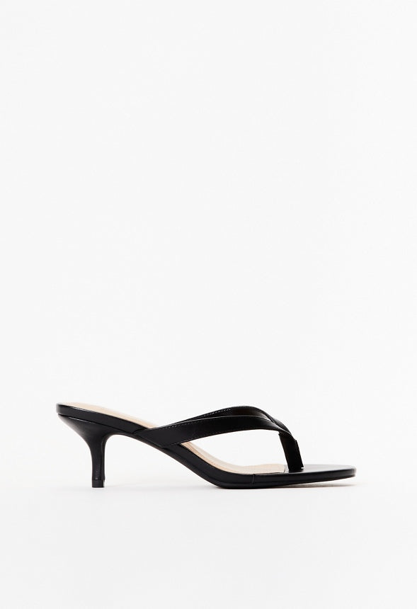 Kylah Heeled Sandal Black