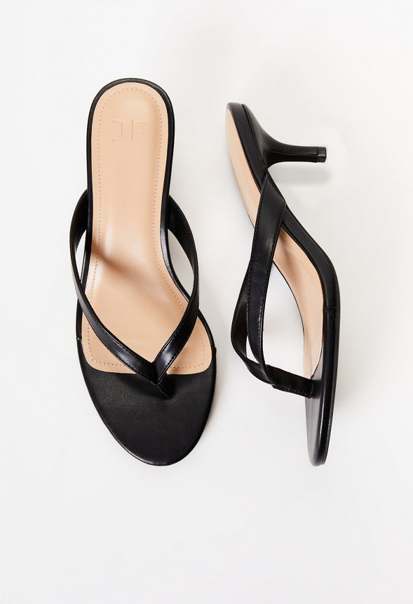 Kylah Heeled Sandal Black