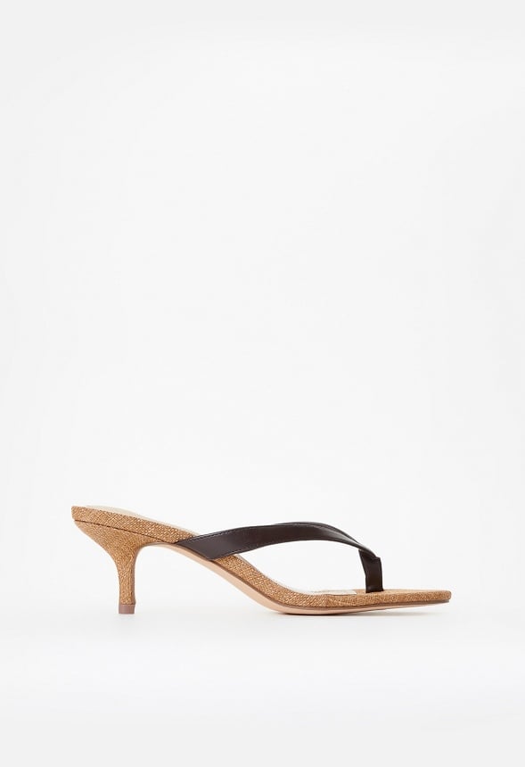 Kylah Heeled Sandal Cacao/ Light Brown