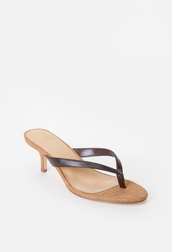 Kylah Heeled Sandal Cacao/ Light Brown