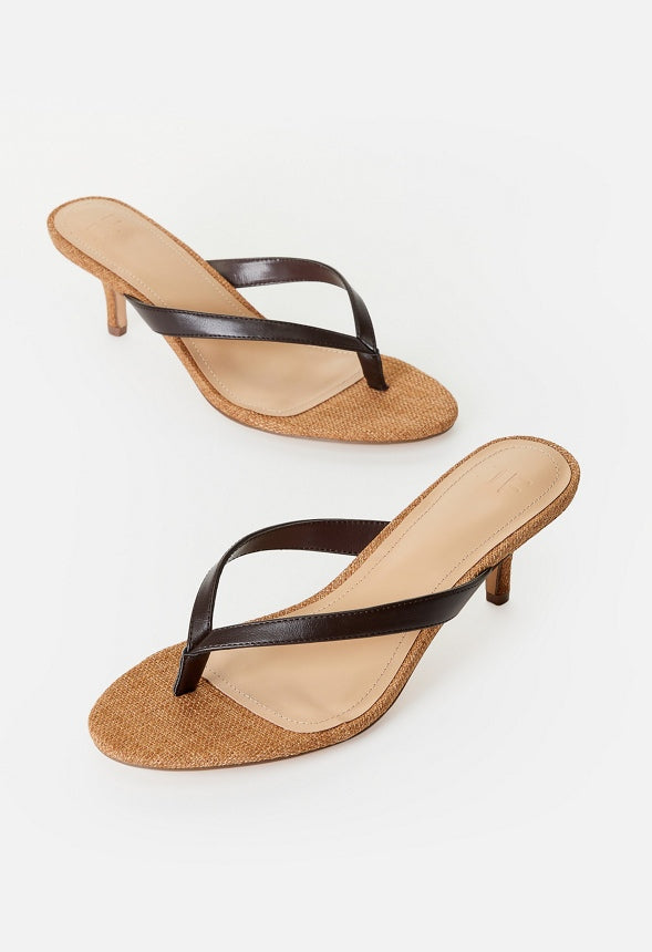 Kylah Heeled Sandal Cacao/ Light Brown