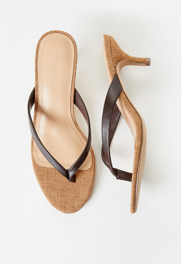 Kylah Heeled Sandal Cacao/ Light Brown