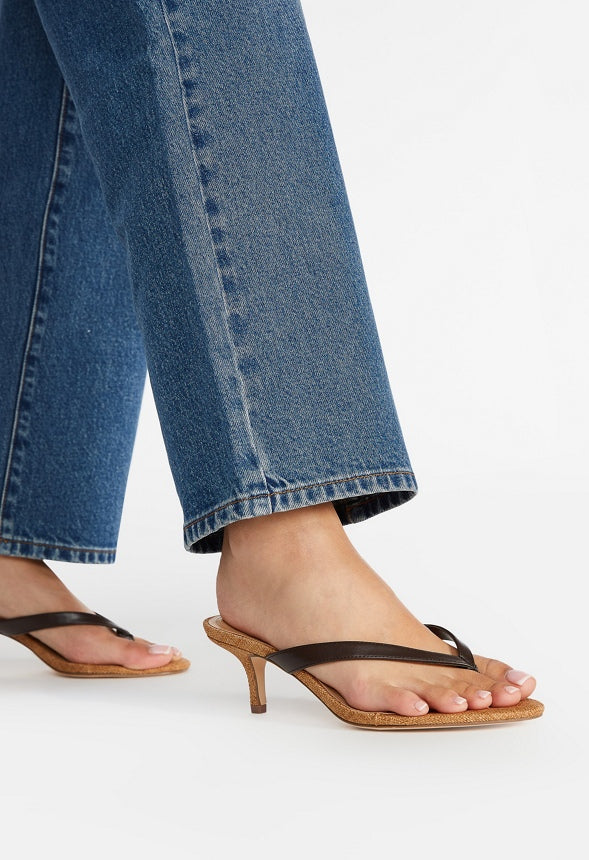 Kylah Heeled Sandal Cacao/ Light Brown