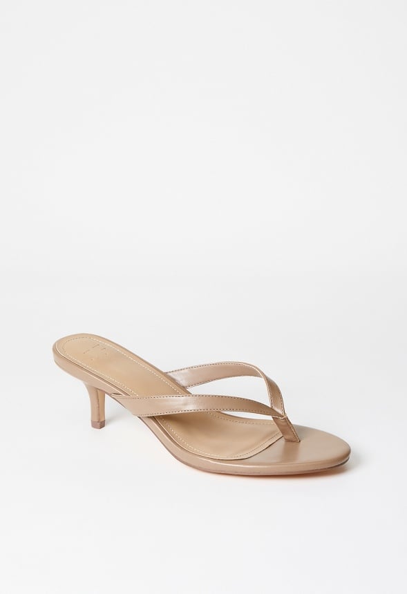 Kylah Heeled Sandal Taupe