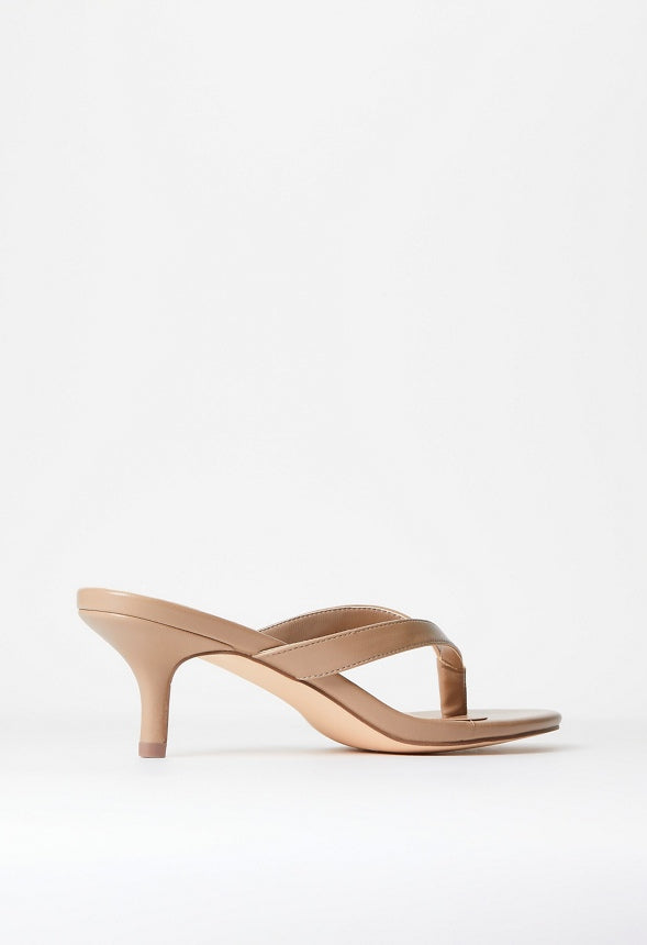 Kylah Heeled Sandal Taupe