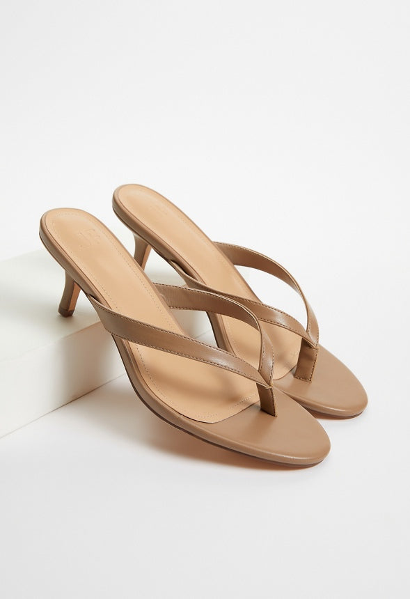 Kylah Heeled Sandal Taupe