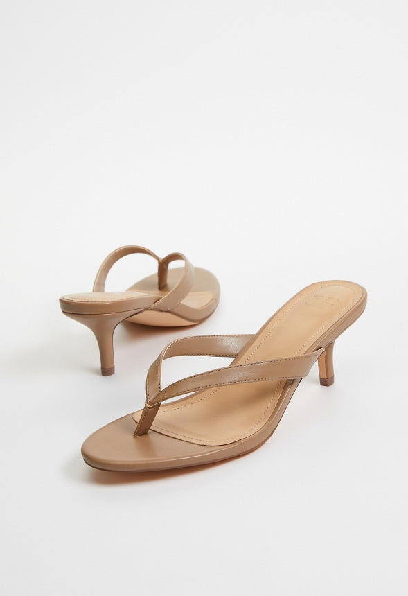 Kylah Heeled Sandal Taupe