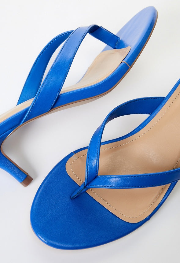 Kylah Heeled Sandal Lapis Blue