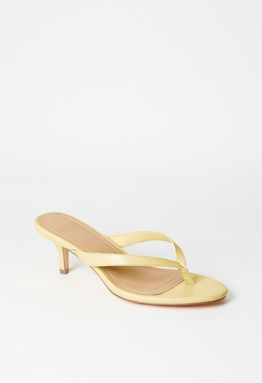 Kylah Heeled Sandal Pale Banana