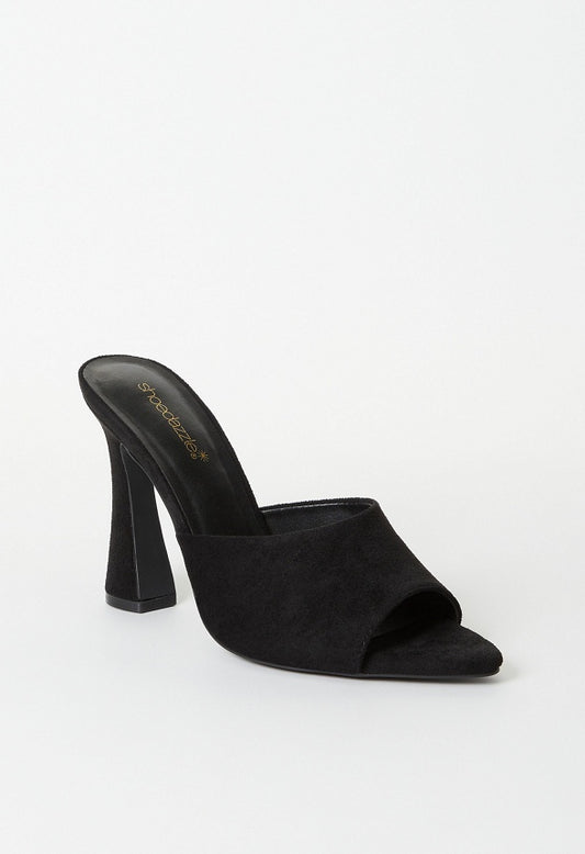 Mira Heeled Sandal Black