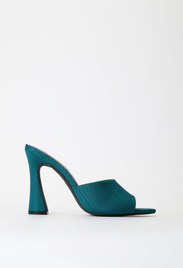 Mira Heeled Sandal Rain Forest