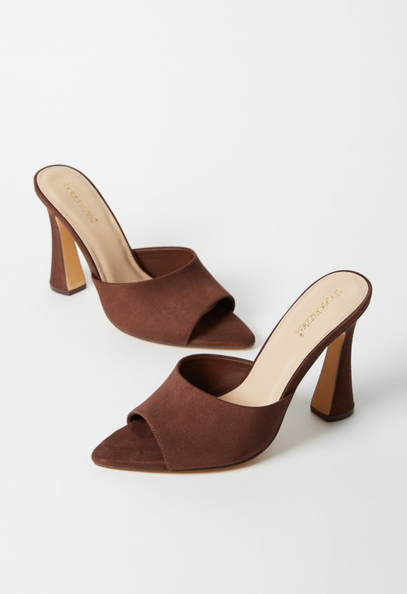 Mira Heeled Sandal Chocolate Lab