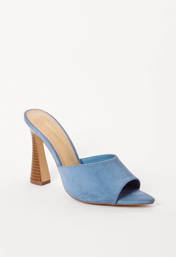 Mira Heeled Sandal Coronet Blue