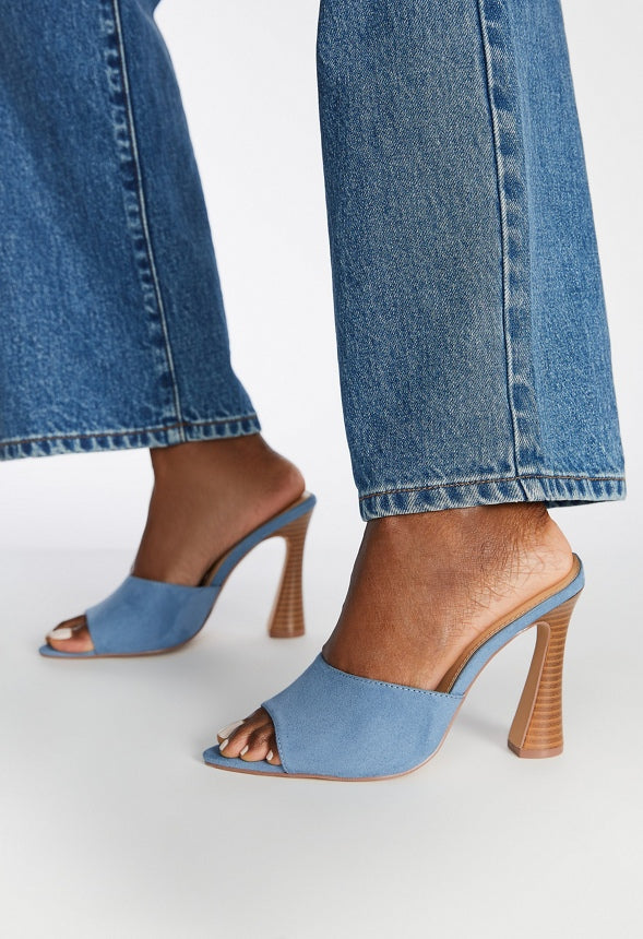 Mira Heeled Sandal Coronet Blue