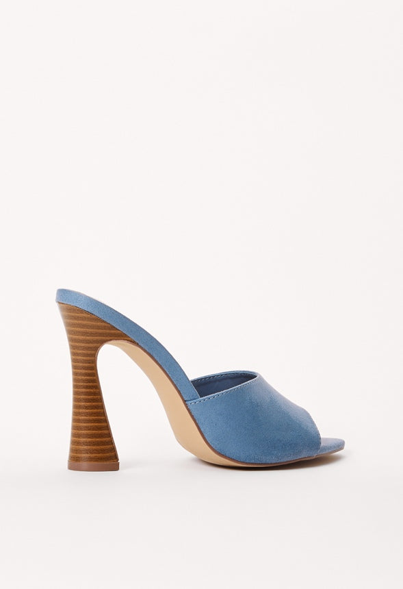 Mira Heeled Sandal Coronet Blue