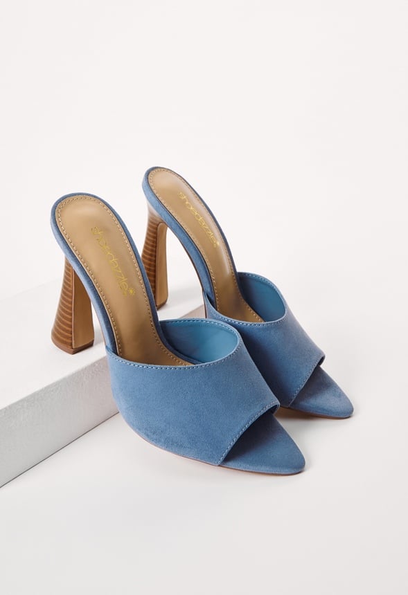 Mira Heeled Sandal Coronet Blue