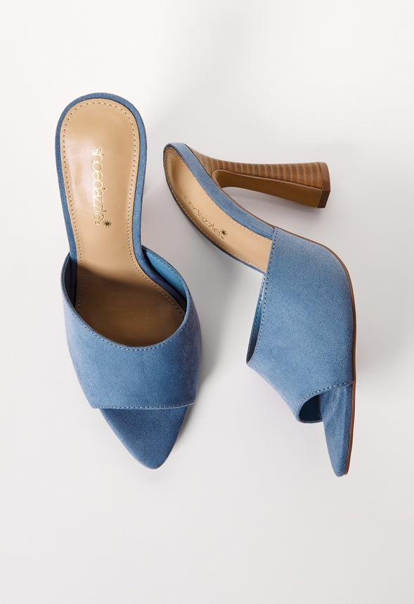 Mira Heeled Sandal Coronet Blue