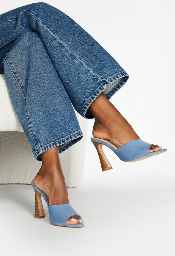 Mira Heeled Sandal Coronet Blue