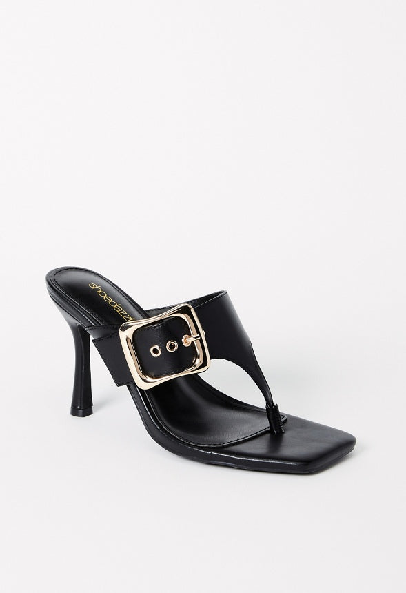 Eralynn Heeled Sandal Black