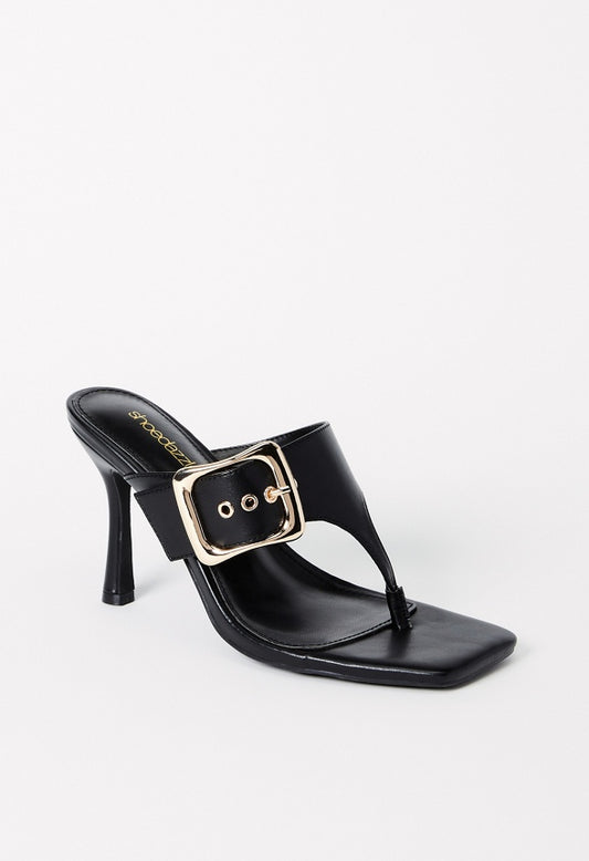 Eralynn Heeled Sandal Black