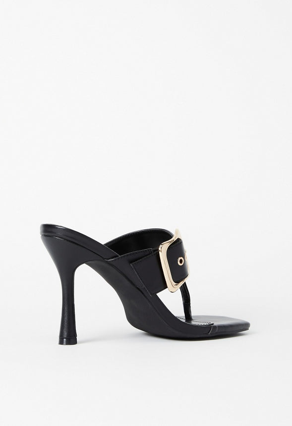 Eralynn Heeled Sandal Black