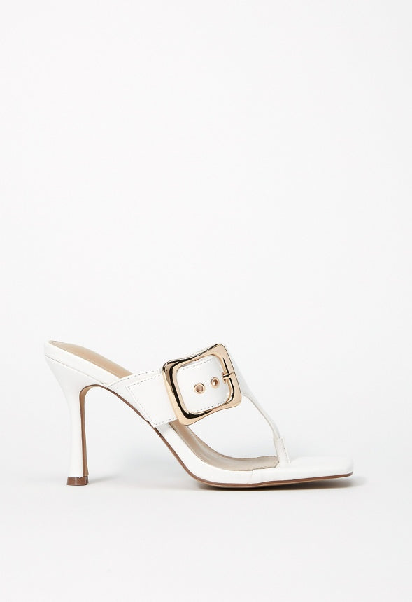 Eralynn Heeled Sandal Bright White