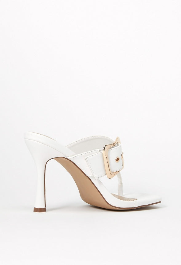 Eralynn Heeled Sandal Bright White