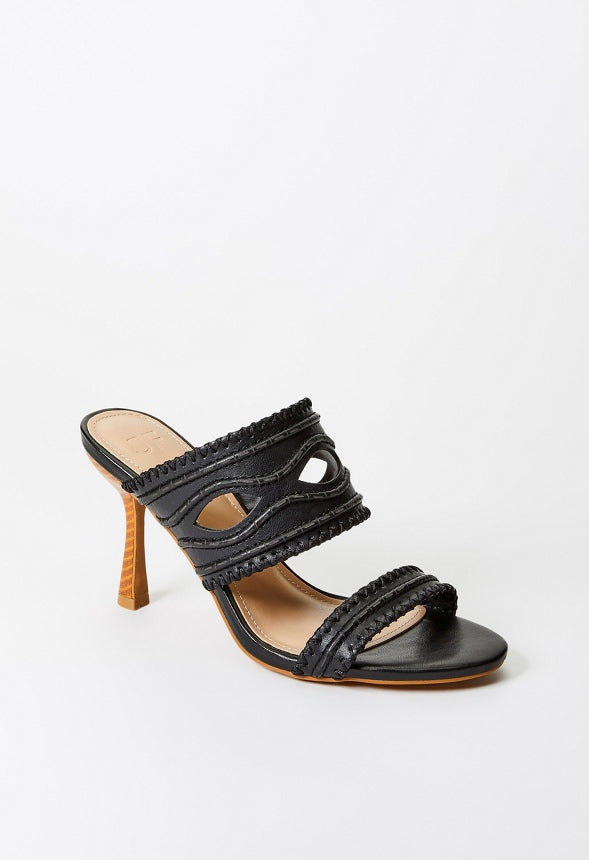 Suvi Heeled Sandal Black