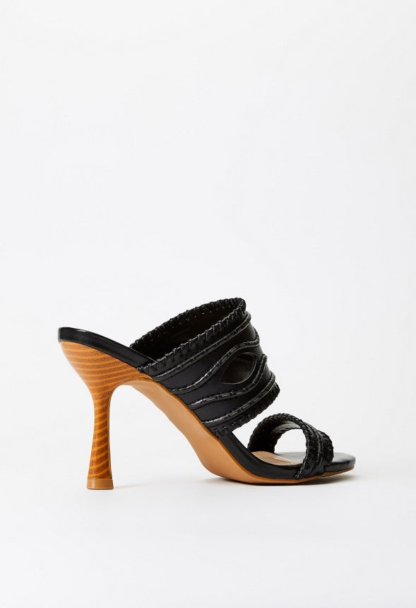 Suvi Heeled Sandal Black