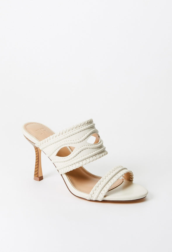 Suvi Heeled Sandal Birch White
