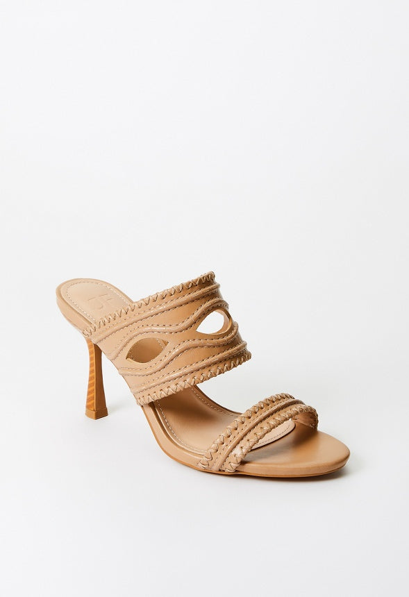 Suvi Heeled Sandal Light Tan
