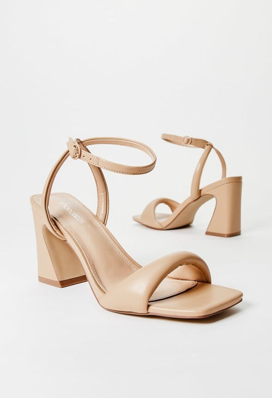Tatum Heeled Sandal New Nude