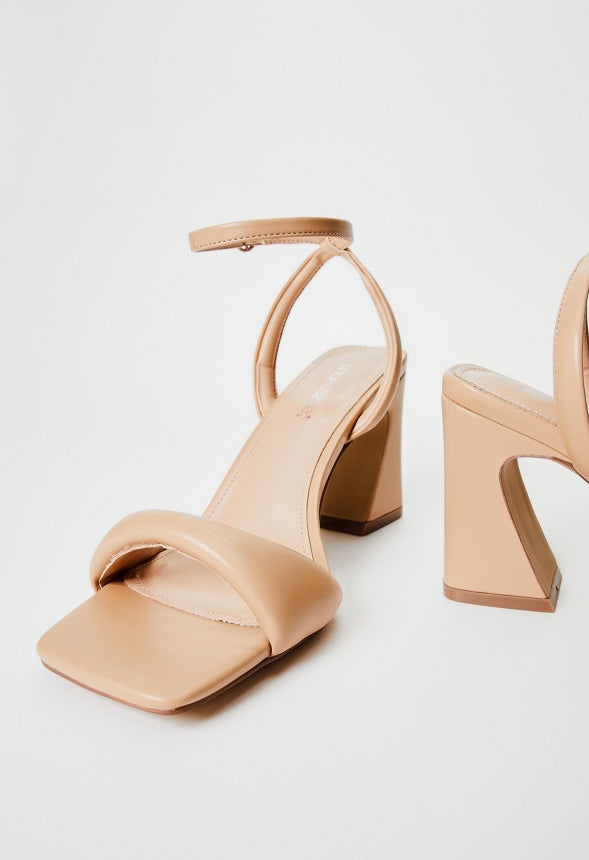 Tatum Heeled Sandal New Nude