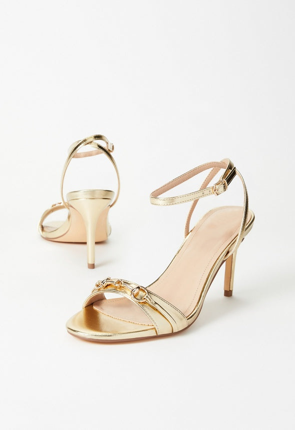 Auden Heeled Sandal Gold