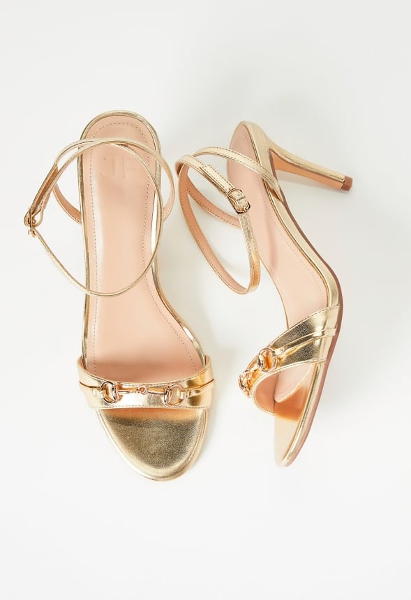 Auden Heeled Sandal Gold