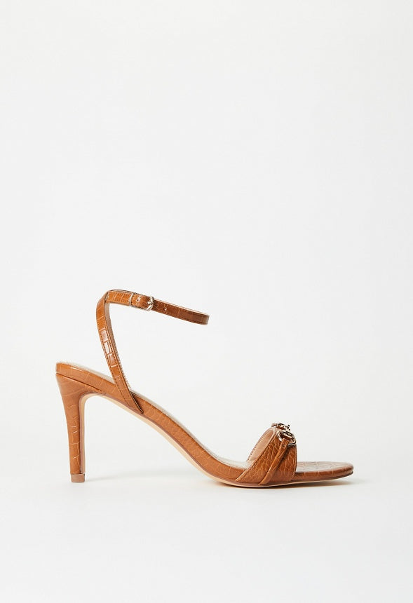 Auden Heeled Sandal Camel