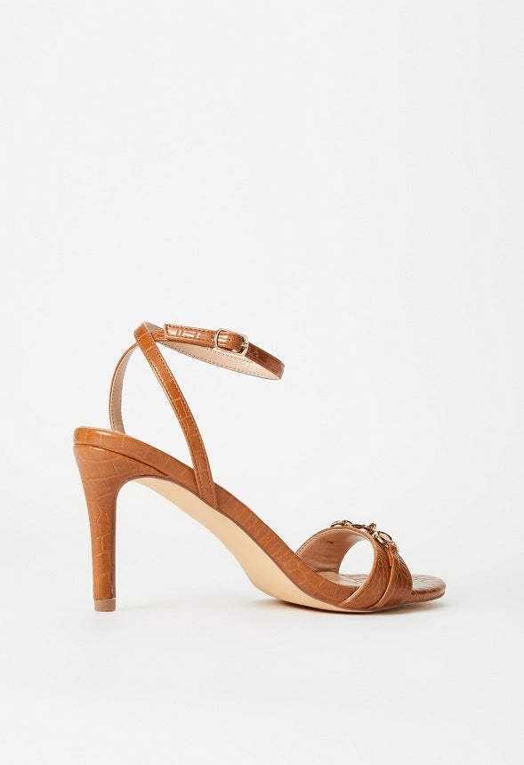 Auden Heeled Sandal Camel