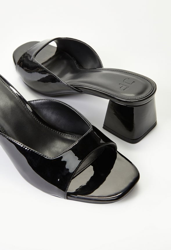 Dafne Heeled Sandal Black
