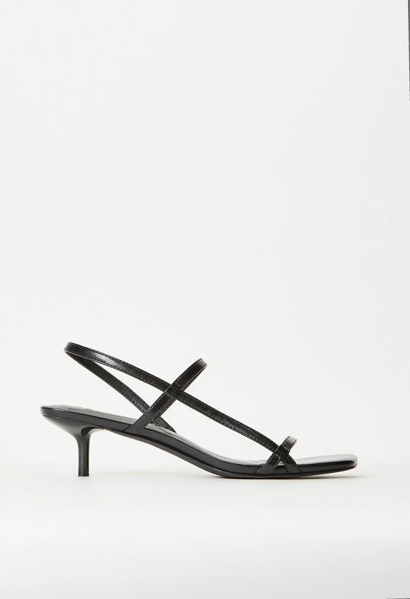 Nicole Heeled Sandal Black