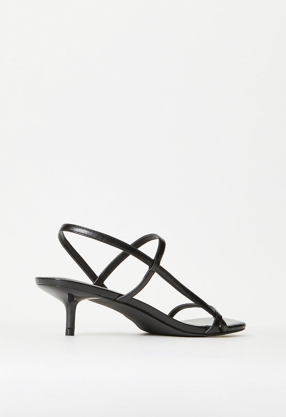 Nicole Heeled Sandal Black
