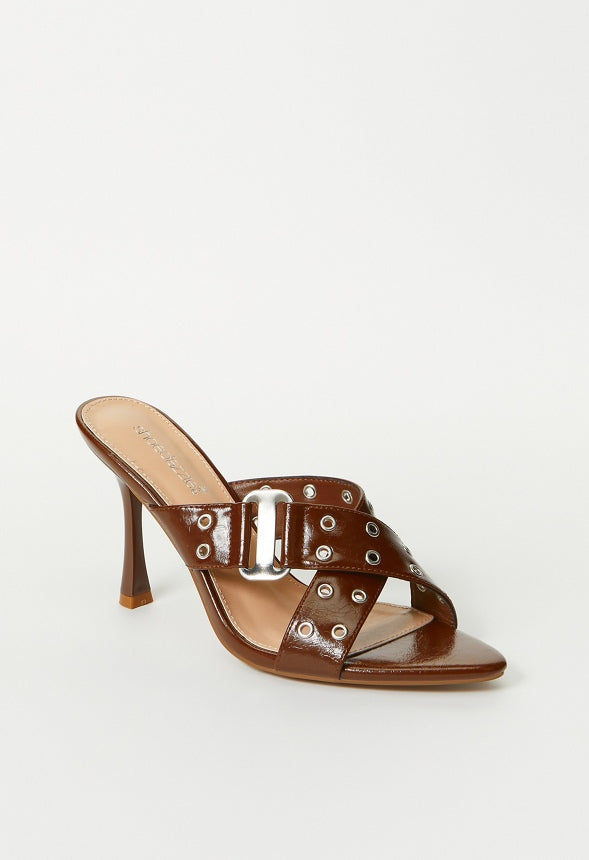 Sonia Heeled Sandal Chocolate Lab