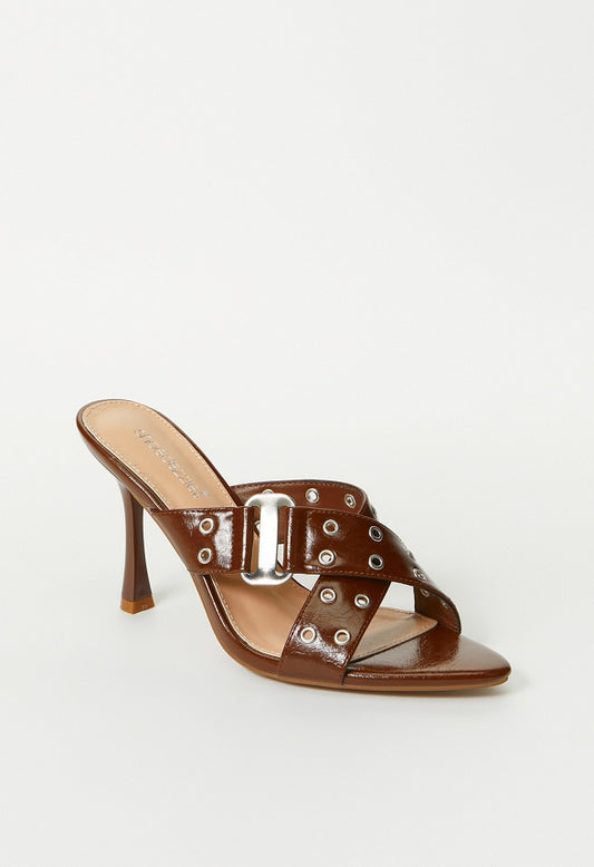 Sonia Heeled Sandal Chocolate Lab