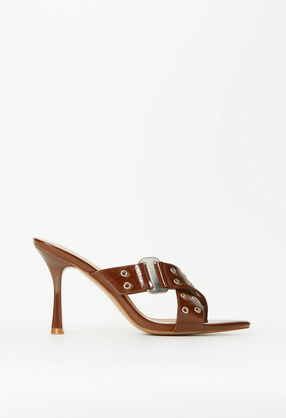 Sonia Heeled Sandal Chocolate Lab