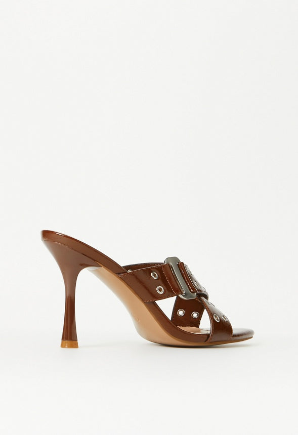 Sonia Heeled Sandal Chocolate Lab