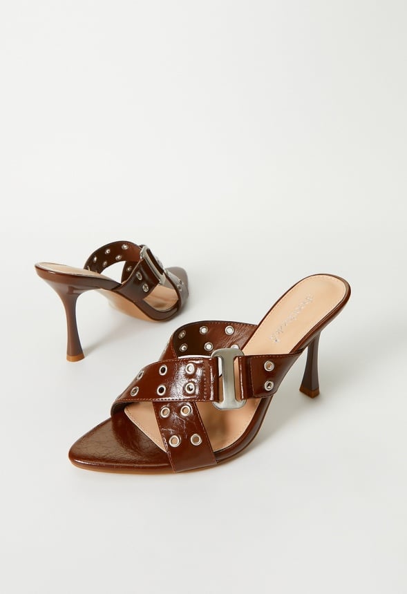 Sonia Heeled Sandal Chocolate Lab