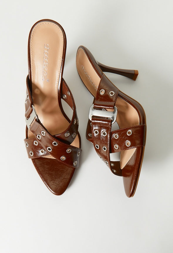 Sonia Heeled Sandal Chocolate Lab