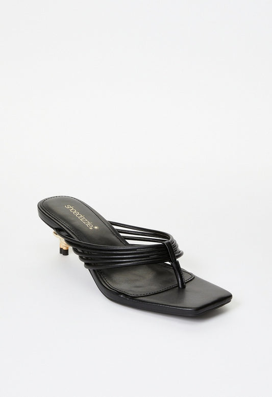 Vivi Heeled Sandal Black