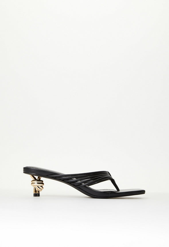 Vivi Heeled Sandal Black